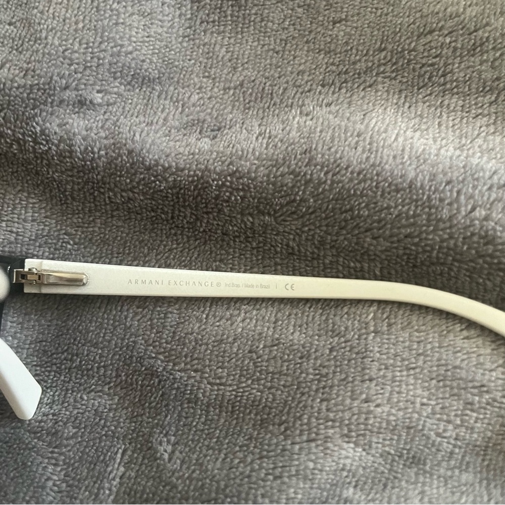 Armani Exchange Black and White Eyeglasses - Picture 8 of 8
